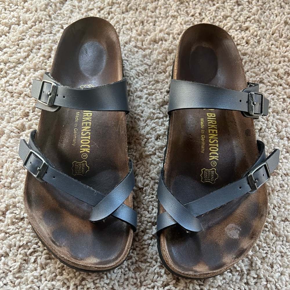Birkenstock Mayari Birko-Flor Graceful Riviera Blue